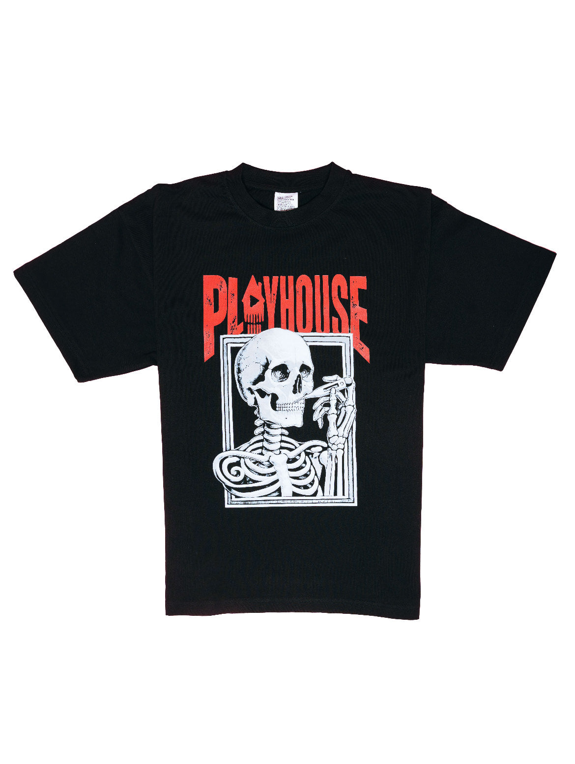PLAYHOUSE crew-neck T-shirt (Black)